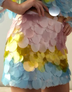 Fashion Cynthia Rowley Daylight Disco Skirt MULTI