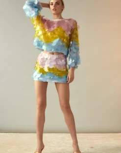 Outlet Cynthia Rowley Daylight Disco Top MULTI