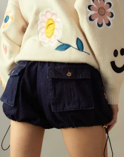 Clearance Cynthia Rowley Cargo Shorts Denim