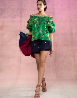 Clearance Cynthia Rowley Cargo Shorts Denim