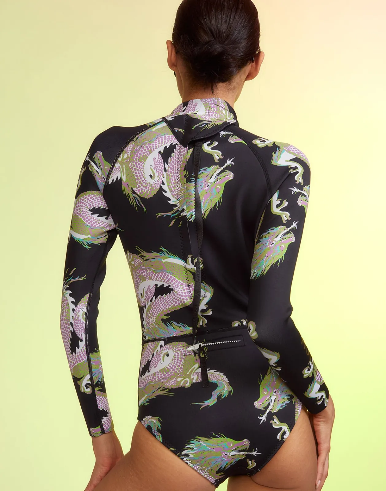 Best Cynthia Rowley Dragon Wetsuit BLKMT