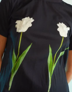 Discount Cynthia Rowley Everyday Tees BLKWT