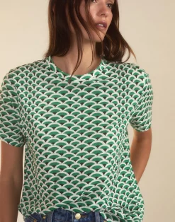 Fashion Cynthia Rowley Fanfare Tee GRNWT