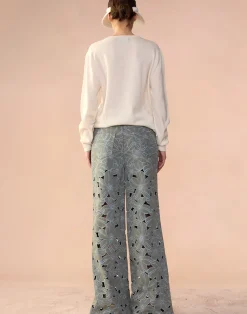 Best Cynthia Rowley Flora Cutout Jeans LGHWSH