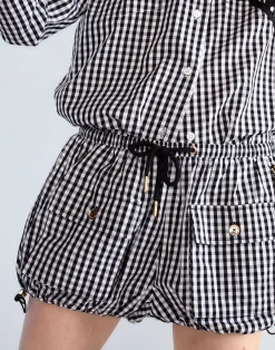 Hot Cynthia Rowley Geneva Gingham Cargo Shorts BWGNH