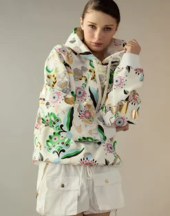Discount Cynthia Rowley Gilded Garden Sweatshirt WHTML