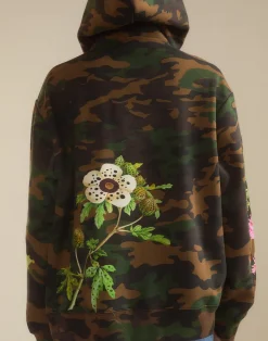 New Cynthia Rowley In Plain Sight Hoodie GRNCAM
