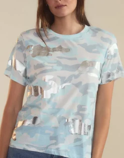 Online Cynthia Rowley In Plain Sight Tee BLUCMO