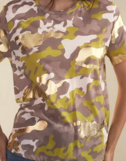 Outlet Cynthia Rowley In Plain Sight Tee PNKCMO