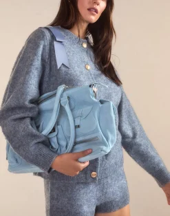 Discount Cynthia Rowley Ivy Wool Knit Short Denim