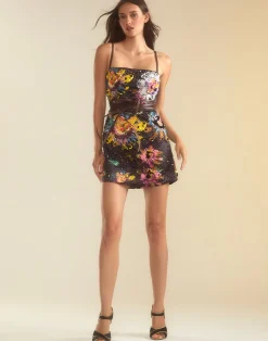 Hot Cynthia Rowley Kaia Dress BLKMT