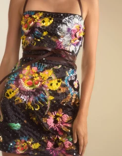 Hot Cynthia Rowley Kaia Dress BLKMT