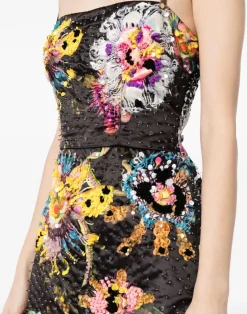 Hot Cynthia Rowley Kaia Dress BLKMT