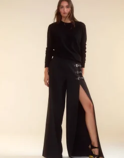 Fashion Cynthia Rowley Keir Kilt Pant BLACK