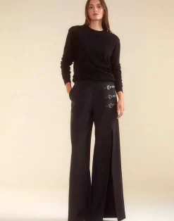 Fashion Cynthia Rowley Keir Kilt Pant BLACK