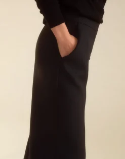 Fashion Cynthia Rowley Keir Kilt Pant BLACK