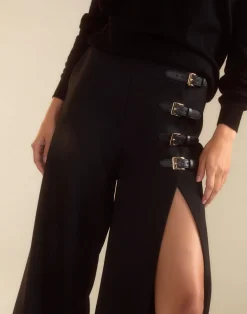 Fashion Cynthia Rowley Keir Kilt Pant BLACK