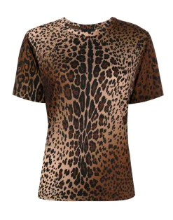 Online Cynthia Rowley Leopard Tee LEOPD