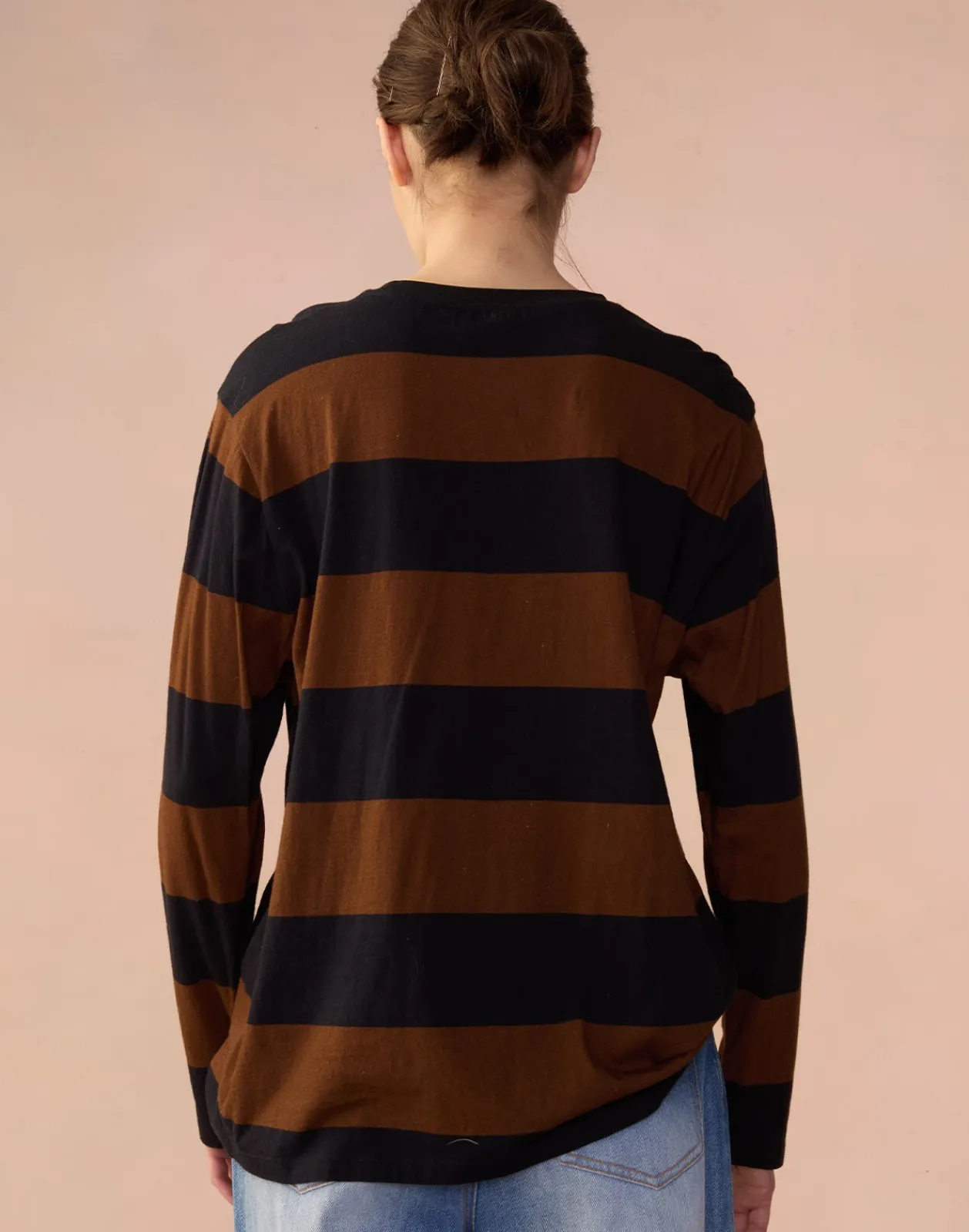 Best Cynthia Rowley Long Sleeve Everyday Tee BLKBR