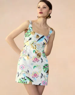 Discount Cynthia Rowley Love Locket Dress WHTMT