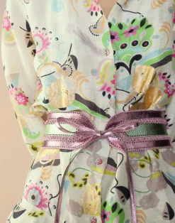 Fashion Cynthia Rowley Love Locket Linen Shirt Dress WHTFL