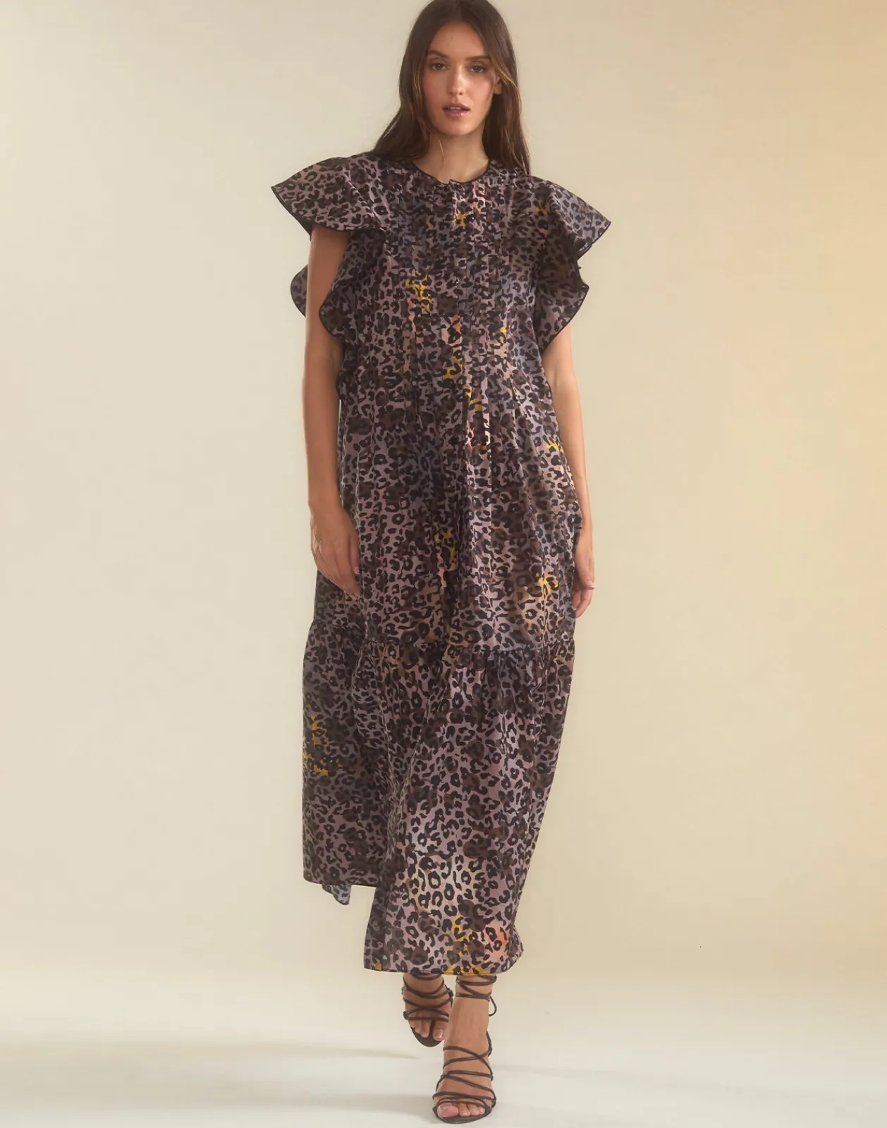 Outlet Cynthia Rowley Malta Kaftan LEOPD
