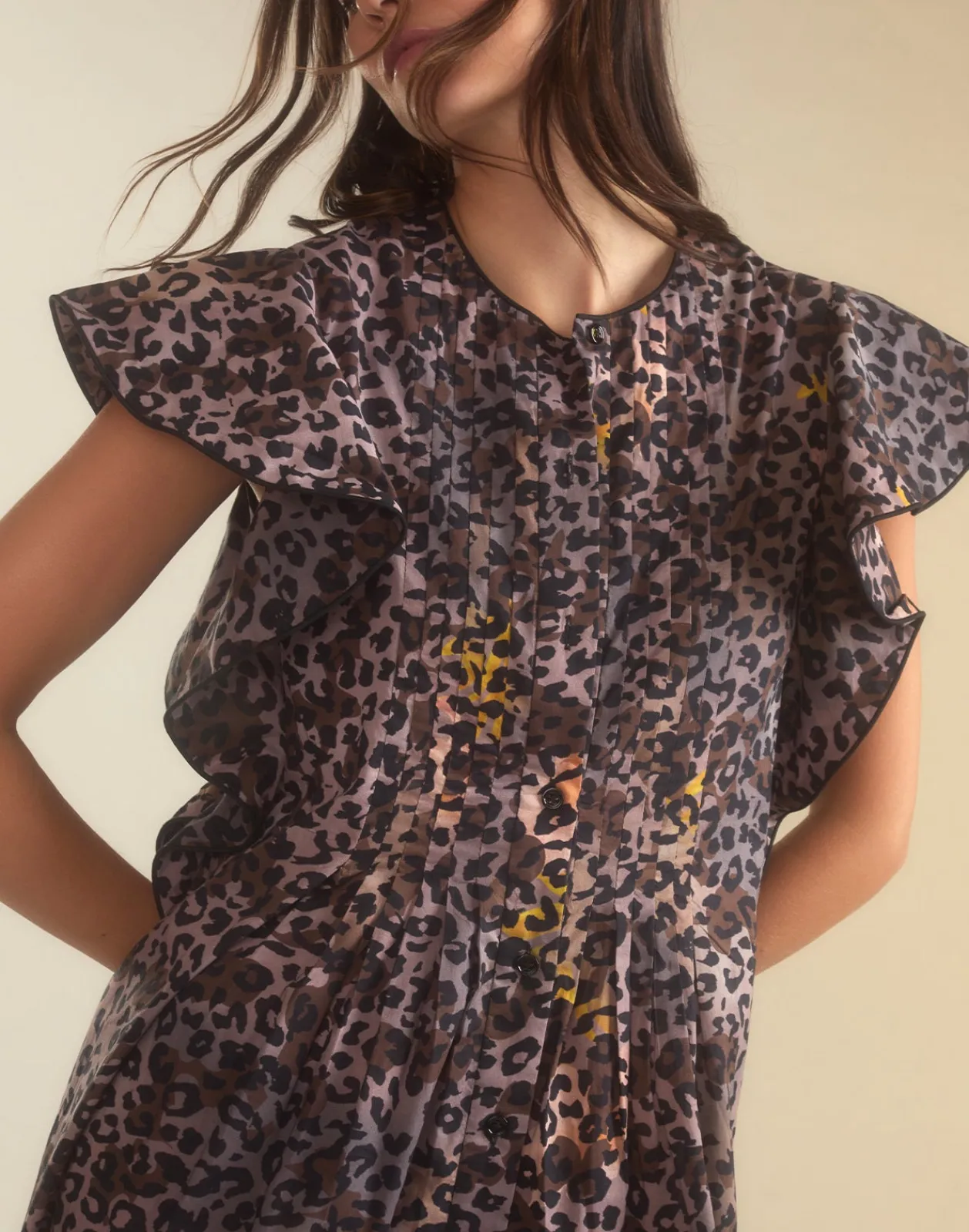 Outlet Cynthia Rowley Malta Kaftan LEOPD