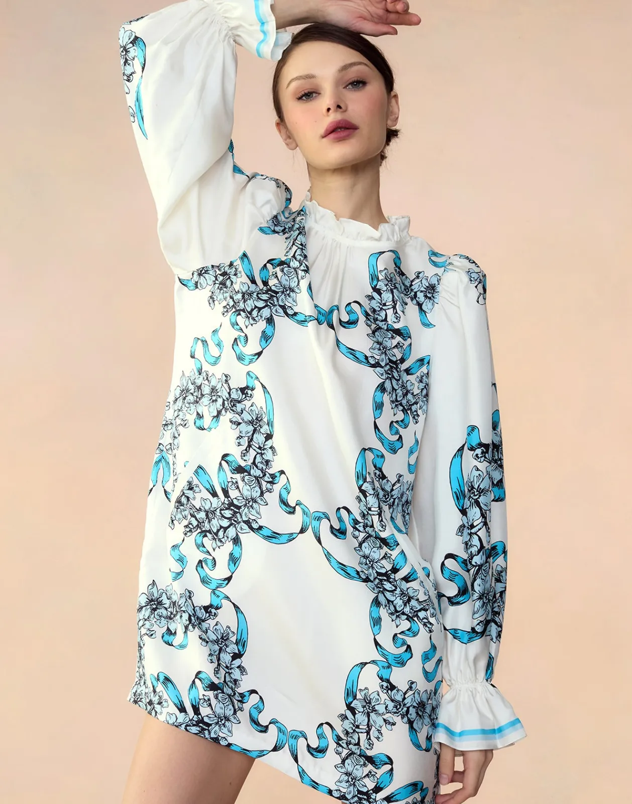 Clearance Cynthia Rowley Marseille Shift Dress WTBLU