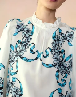 Clearance Cynthia Rowley Marseille Shift Dress WTBLU