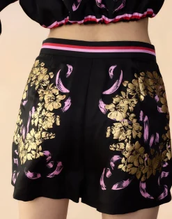 Sale Cynthia Rowley Marseille Shorts BLKGD