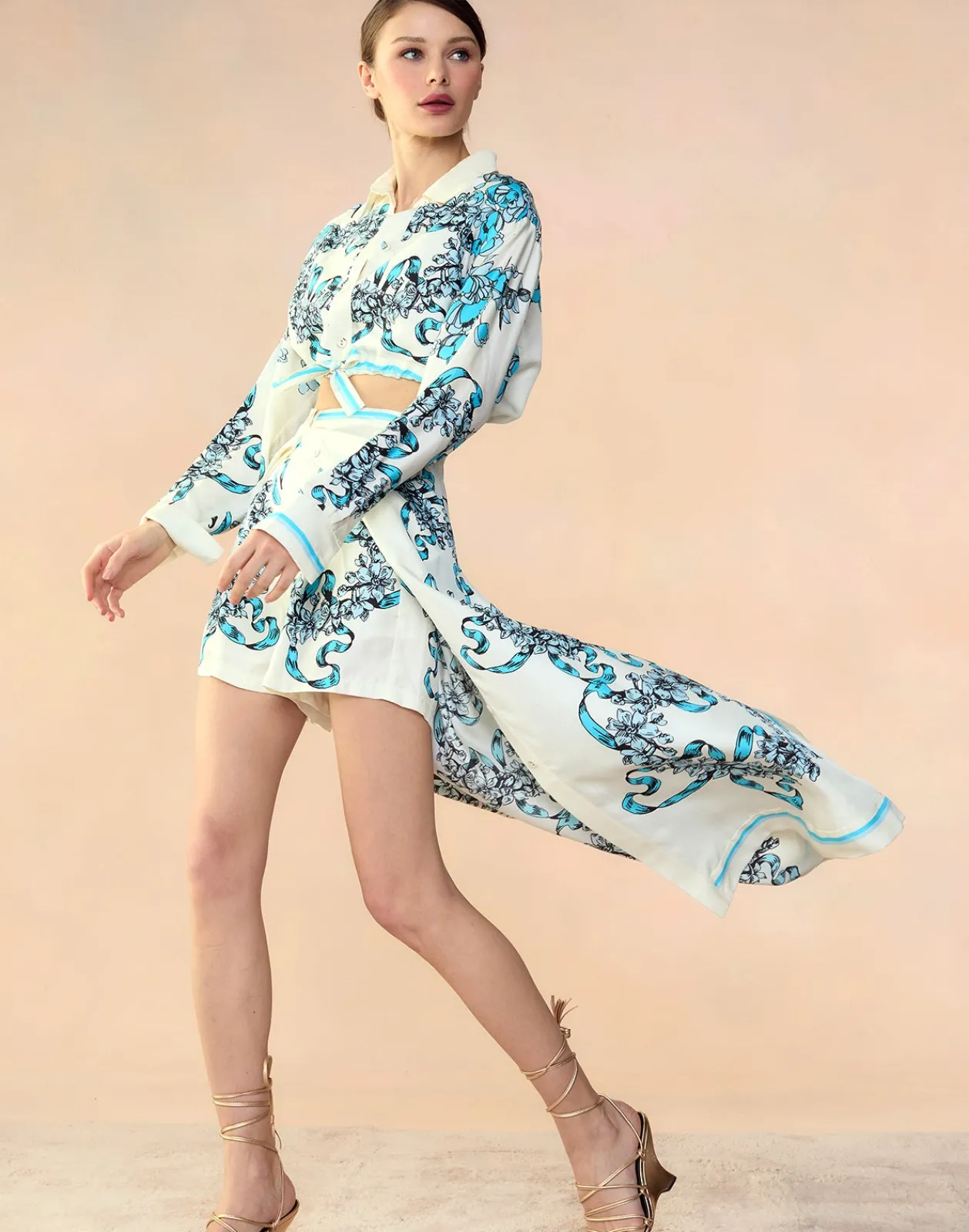 Best Cynthia Rowley Marseille Shorts WTBLU