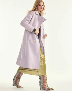 Hot Cynthia Rowley Noa Wool Trench Coat LVNDR