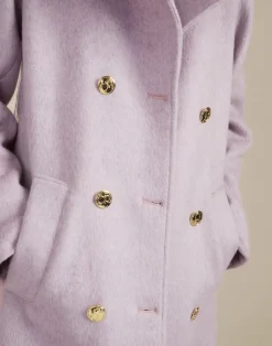 Hot Cynthia Rowley Noa Wool Trench Coat LVNDR