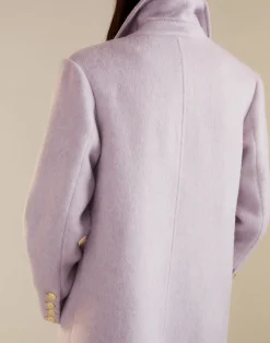 Hot Cynthia Rowley Noa Wool Trench Coat LVNDR