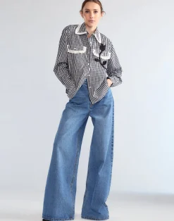 Sale Cynthia Rowley Not My First Rodeo Shirt BWGNH