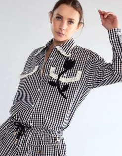 Sale Cynthia Rowley Not My First Rodeo Shirt BWGNH