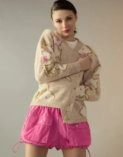 Online Cynthia Rowley Nylon Cargo Shorts HTPNK