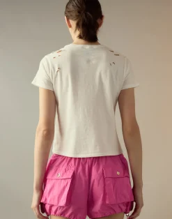 Online Cynthia Rowley Nylon Cargo Shorts HTPNK