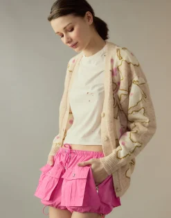 Online Cynthia Rowley Nylon Cargo Shorts HTPNK