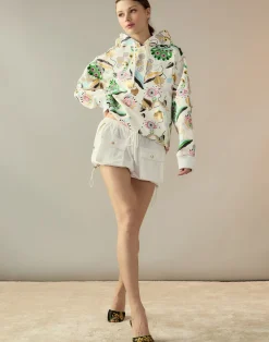 Best Cynthia Rowley Nylon Cargo Shorts White