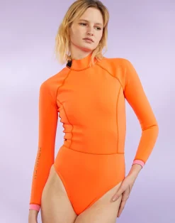 Clearance Cynthia Rowley Orange Crush Wetsuit ORNGE