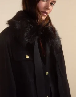 Outlet Cynthia Rowley Outward Bound Field Jacket BLACK