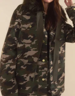 Outlet Cynthia Rowley Outward Bound Field Jacket GRNCAM