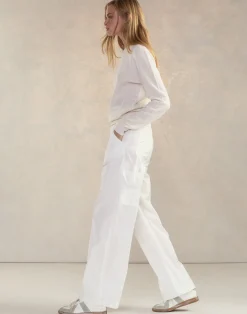 Fashion Cynthia Rowley Paige Painter Pant NATRL