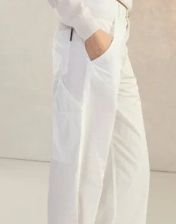 Fashion Cynthia Rowley Paige Painter Pant NATRL