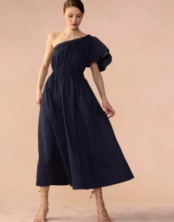 Online Cynthia Rowley Palma Dress Navy