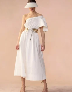 Clearance Cynthia Rowley Palma Dress White