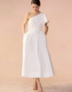 Clearance Cynthia Rowley Palma Dress White