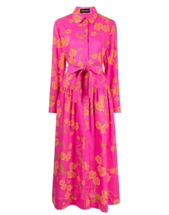Outlet Cynthia Rowley Perennial Shirt Dress PNKFL