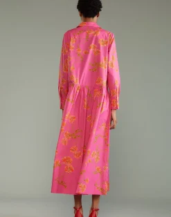 Outlet Cynthia Rowley Perennial Shirt Dress PNKFL